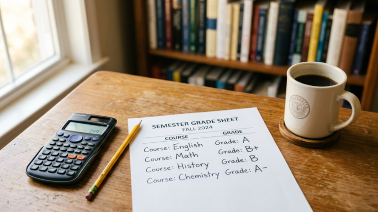 GPA Calculator for Semester Grades