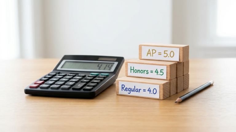 Calculate GPA with Weighted Grades